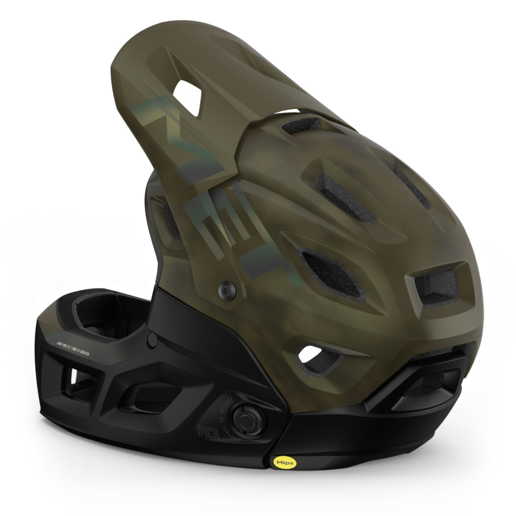 Fietshelm MET Parachute MCR MIPS - Kiwi Iridescent Fietshelm MET Parachute MCR MIPS - Kiwi Iridescent